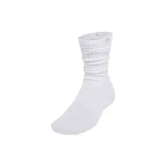 UNDER ARMOUR - Calcetín Sportstyle Scrunch Blanco Unisex