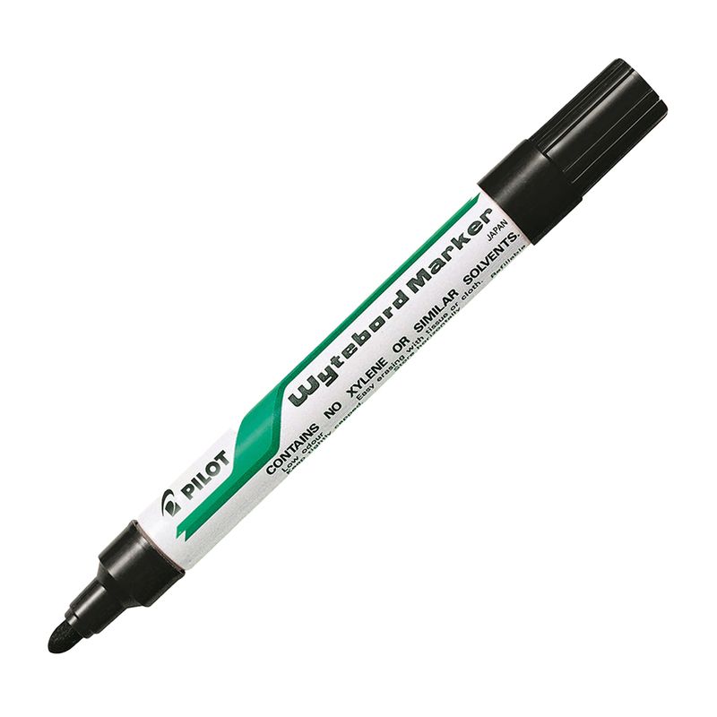 PILOT - Marcador De Pizarra Metálico Pilot Recargable Negro