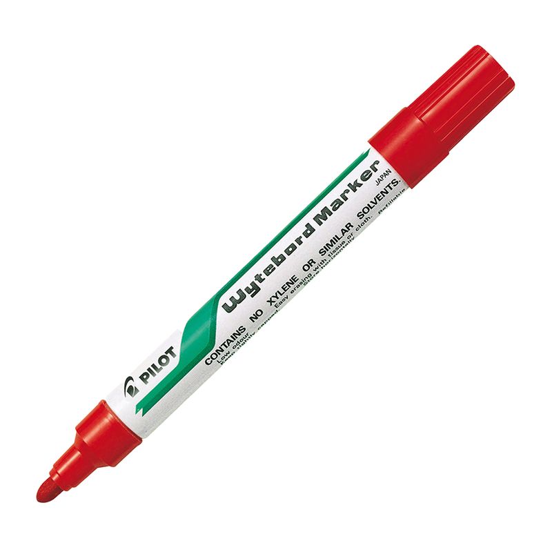 PILOT - Marcador De Pizarra Metálico Pilot Recargable Rojo