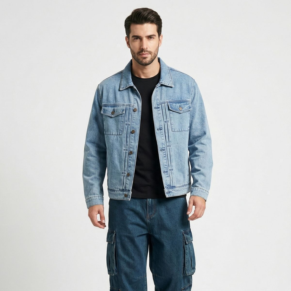 D'JOE - Chaqueta Mezclilla New French Hombre