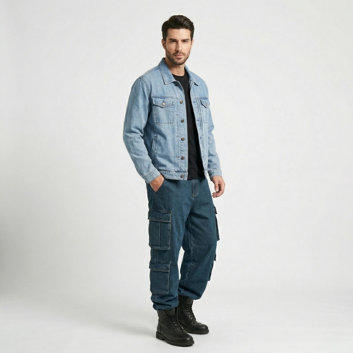 D'JOE - Chaqueta Mezclilla New French Hombre