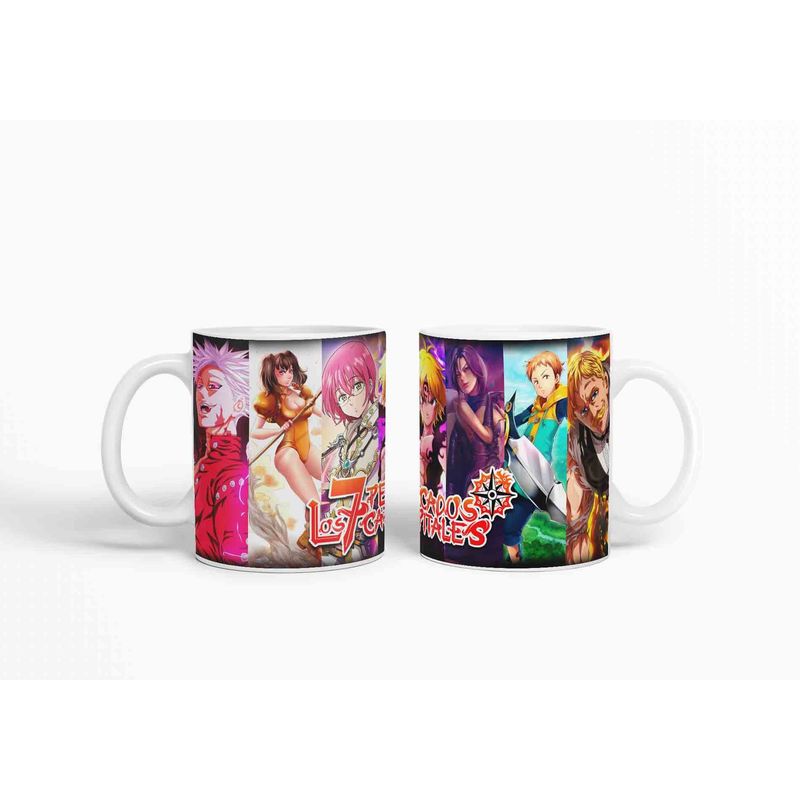 ESTAMPA MANIA - Taza Los 7 Pecados Capitales D1