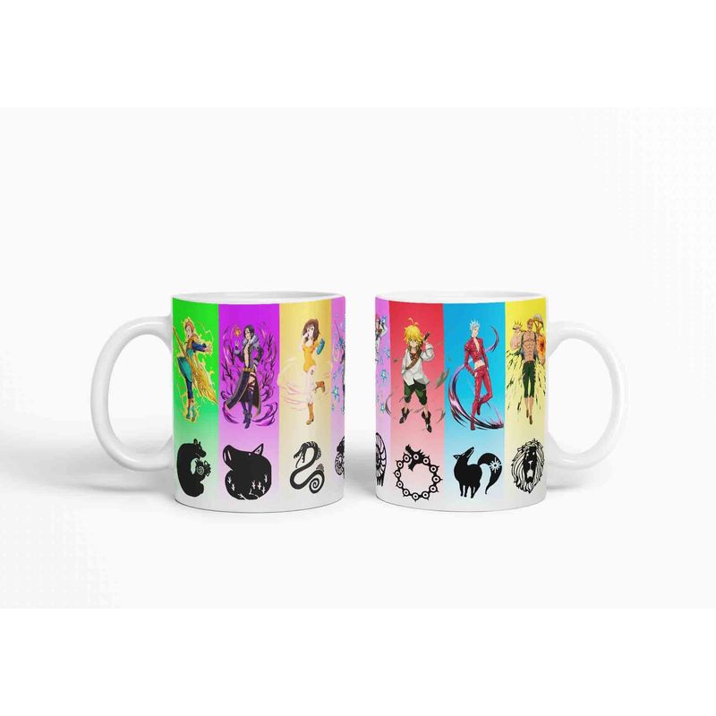 GENERICO - Taza los 7 Pecados Capitales D3