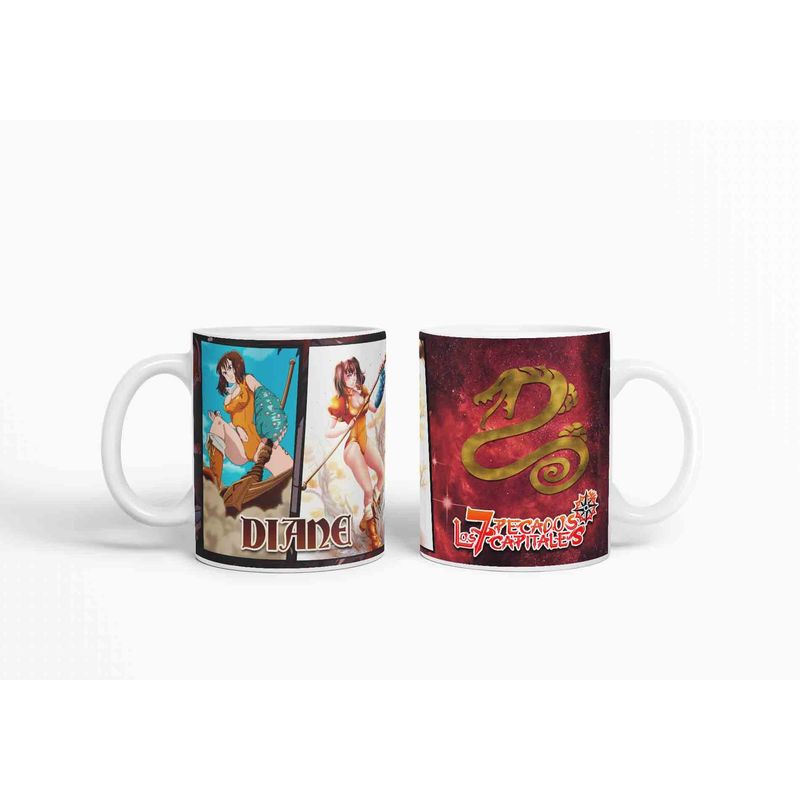 GENERICO - Taza los 7 Pecados Capitales - Diane D6