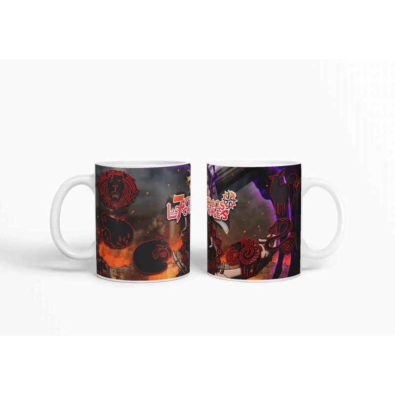 ESTAMPA MANIA - Taza los 7 Pecados Capitales D11