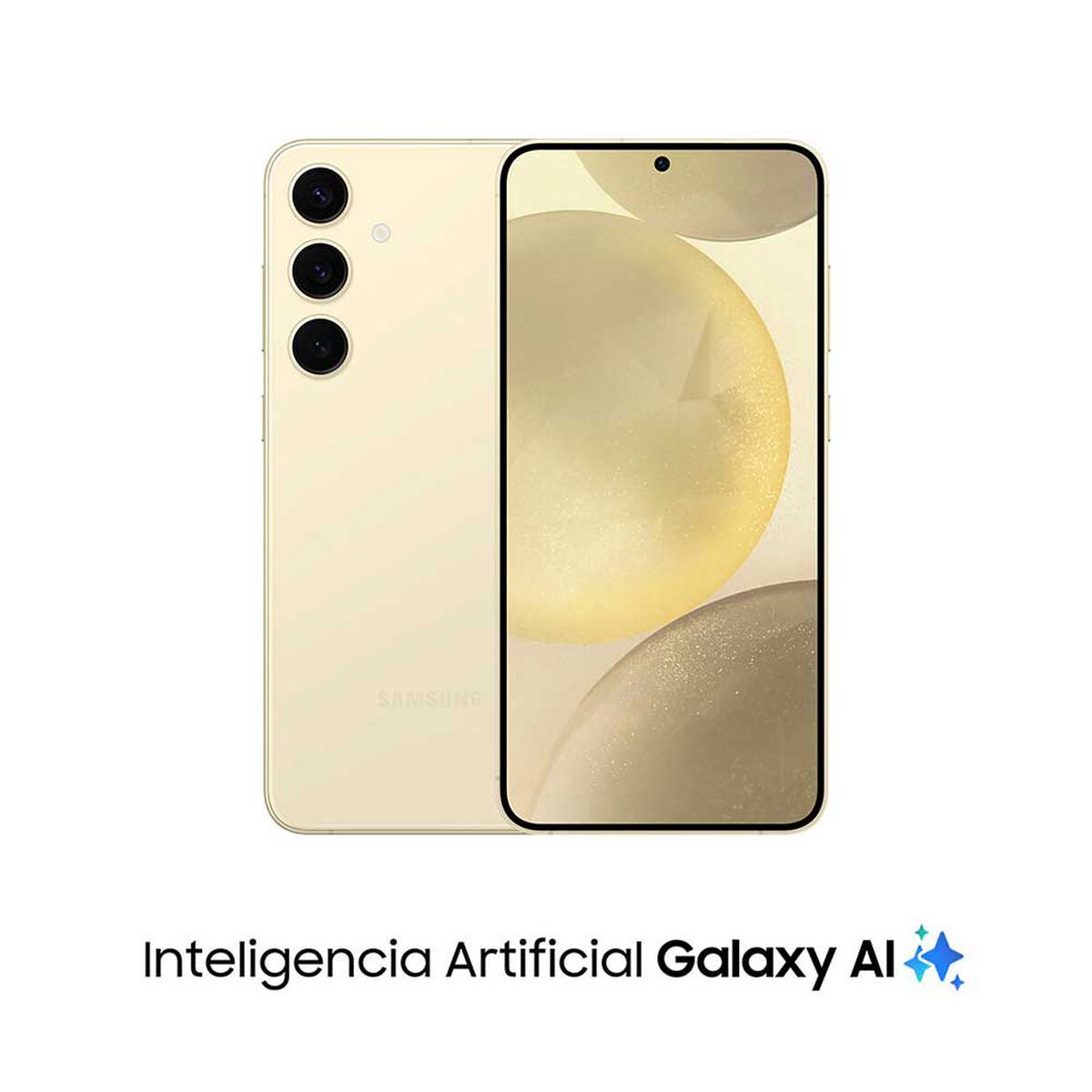SAMSUNG - Samsung Galaxy S24 Plus 5G 256GB - Amarillo - Reacondicionado