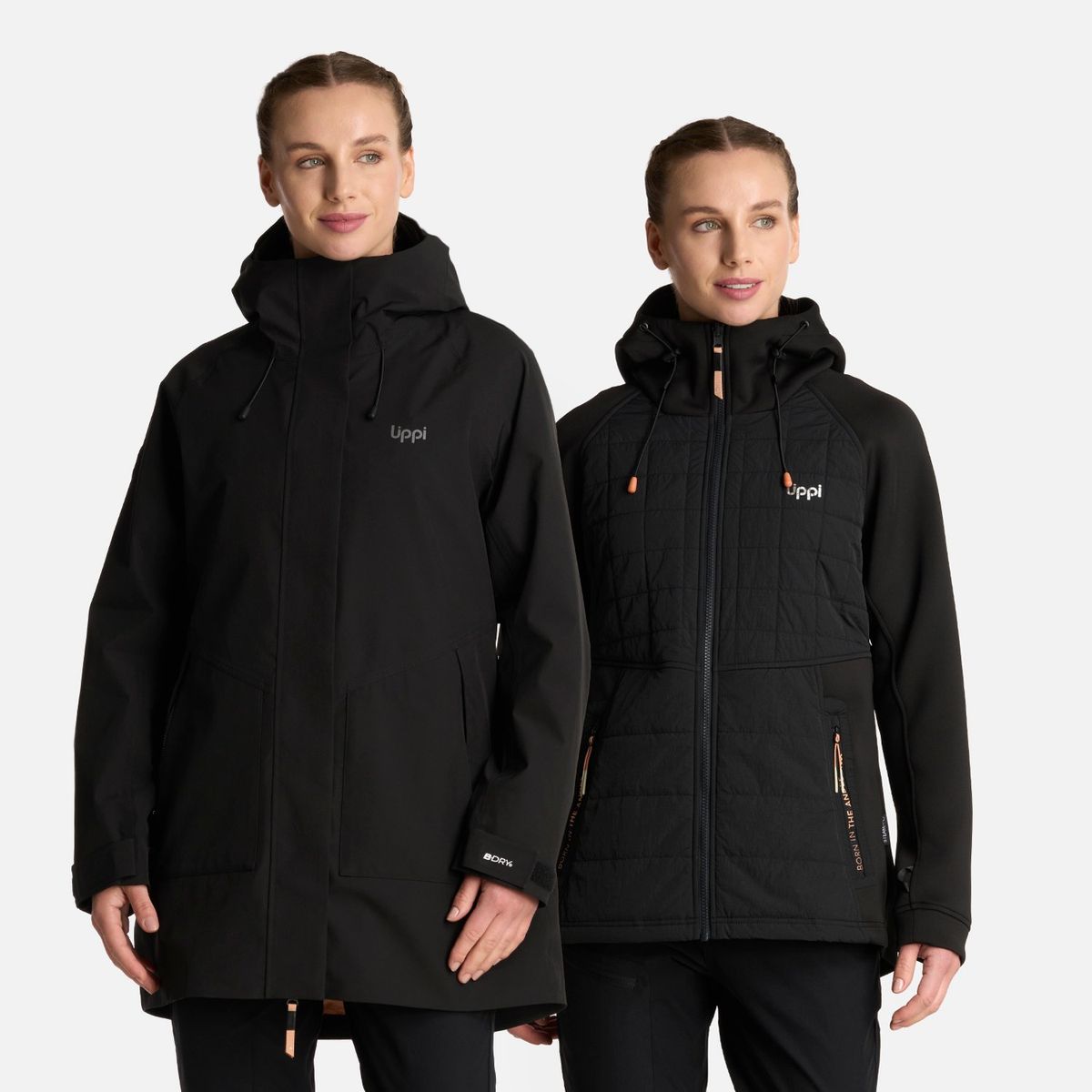 LIPPI - Chaqueta Mujer All In Fusion 3 Jacket Negro Lippi