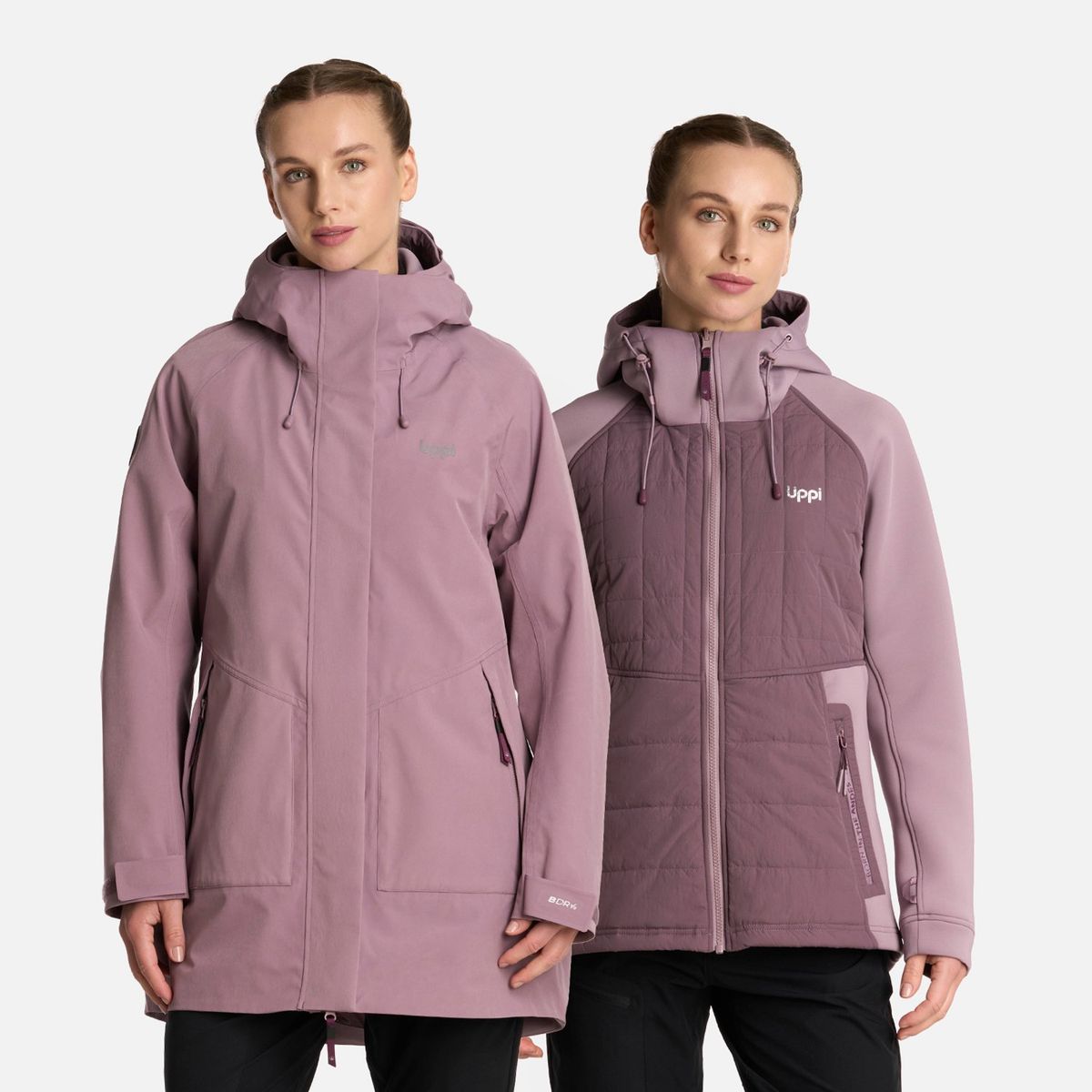 LIPPI - Chaqueta Mujer All In Fusion 3 Jacket Malva Lippi