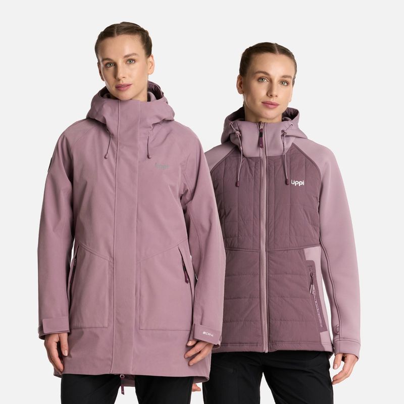 LIPPI - Chaqueta Mujer All In Fusion 3 Jacket Malva Lippi