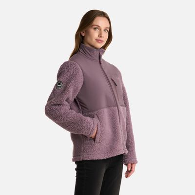 Imagen 2 del producto Polar Mujer Glaciar Sherpa-pro Jacket Malva