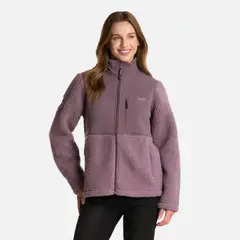 LIPPI - Polar Mujer Glaciar Sherpa-pro Jacket Malva
