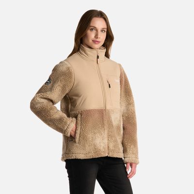 Imagen 2 del producto Polar Mujer Glaciar Sherpa-pro Jacket Print Caqui