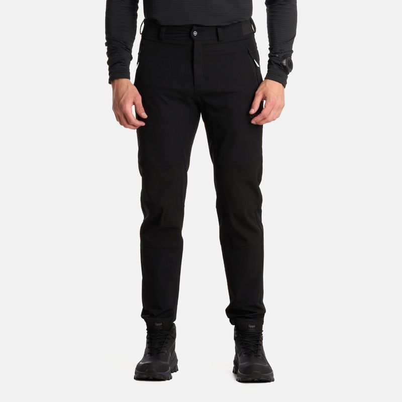 LIPPI - Pantalón Hombre Shelter Softshell Pants Negro Lippi