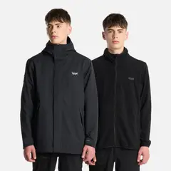 LIPPI - Chaqueta Teen Boy Lake Fusion 3 B-Dry Hoody Jacket Negro