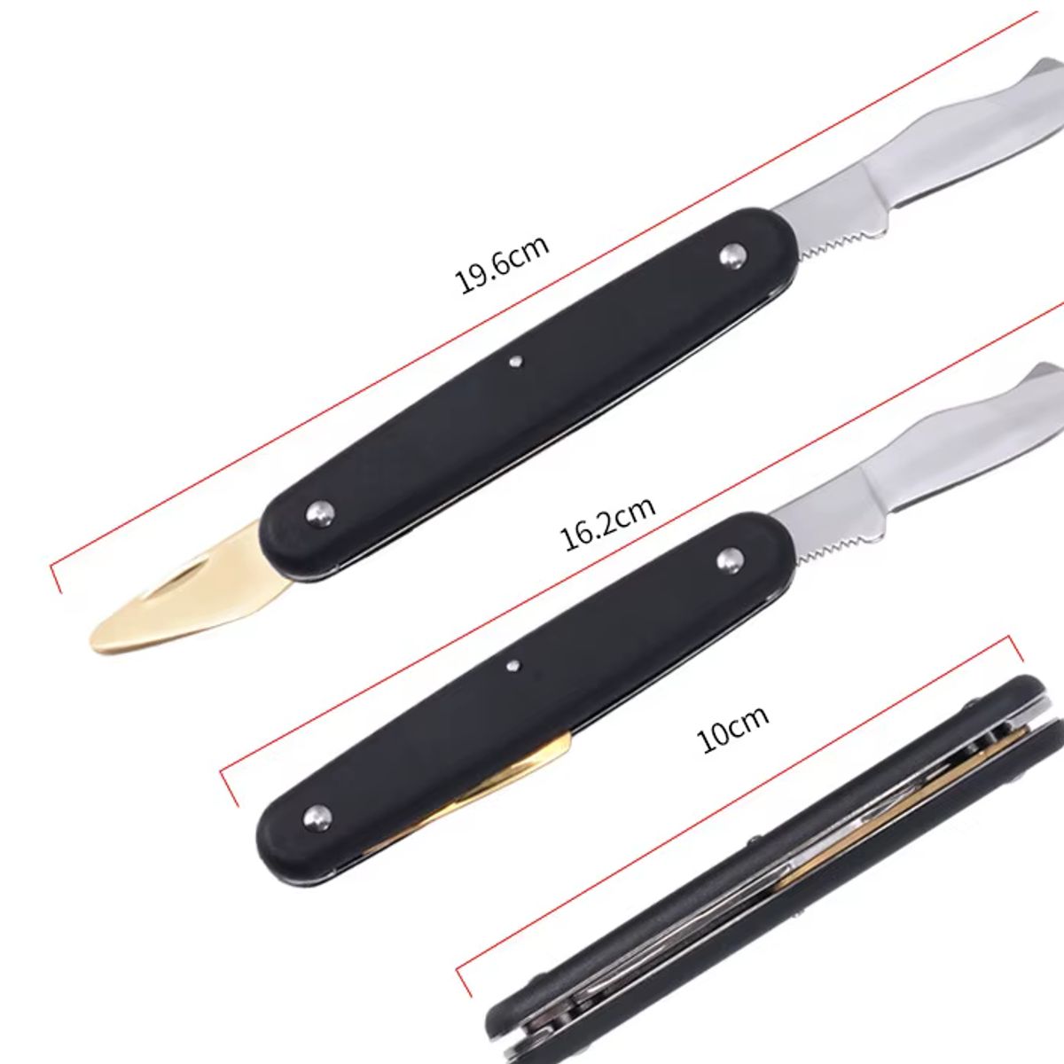 GENERICO - Navaja Para Poda Injertos Jardín Y Huerto