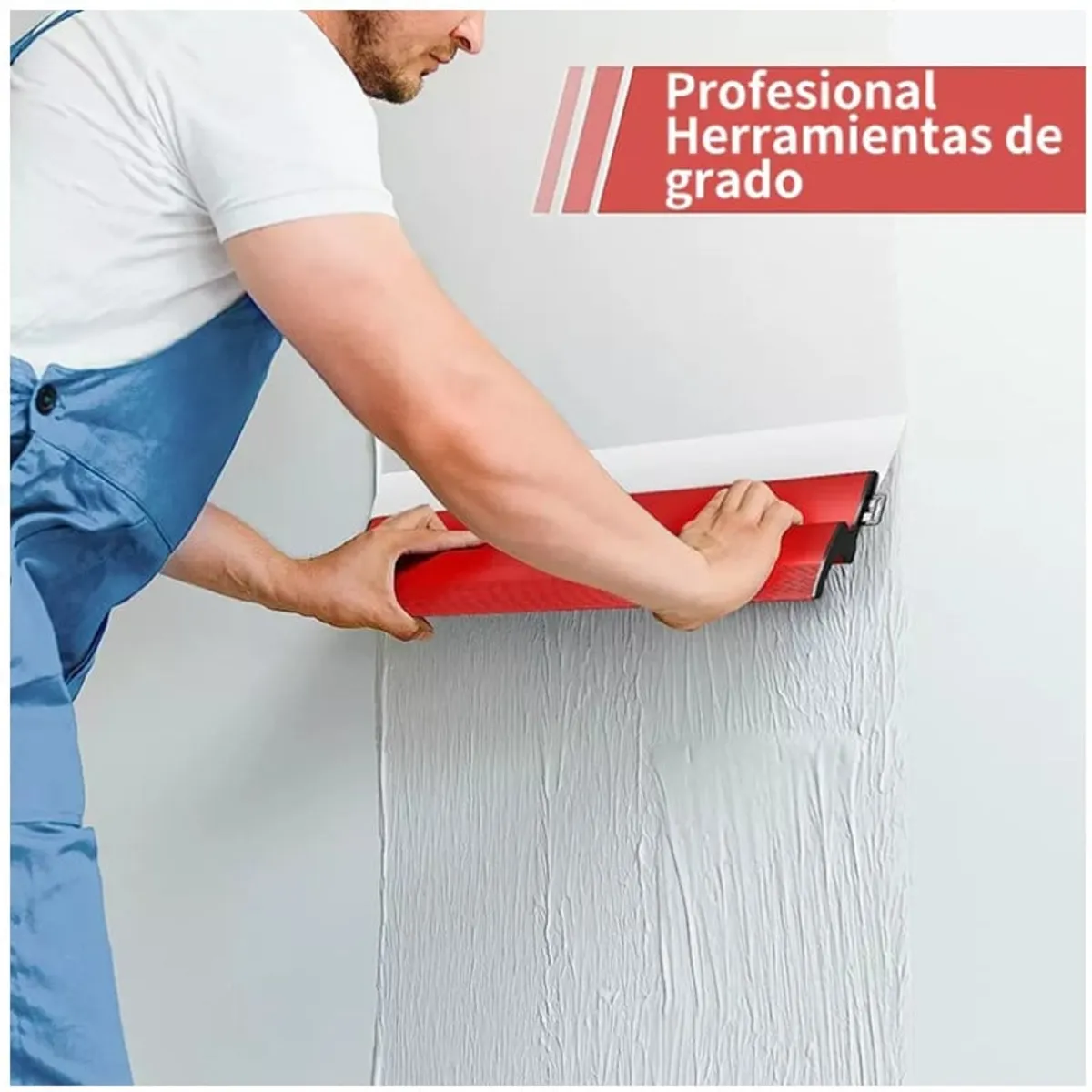 KUANGYE - Alisador De Yeso Berox Inox, Flexible, Para Masilla, 60 Cm