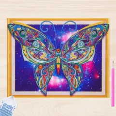 ARTE CONSENTIDO - PINTURA CON DIAMANTE MARIPOSA 3D