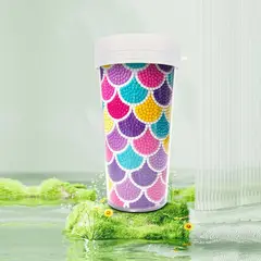 ARTE CONSENTIDO - PINTURA CON DIAMANTE VASO TÉRMICO CONCHITAS