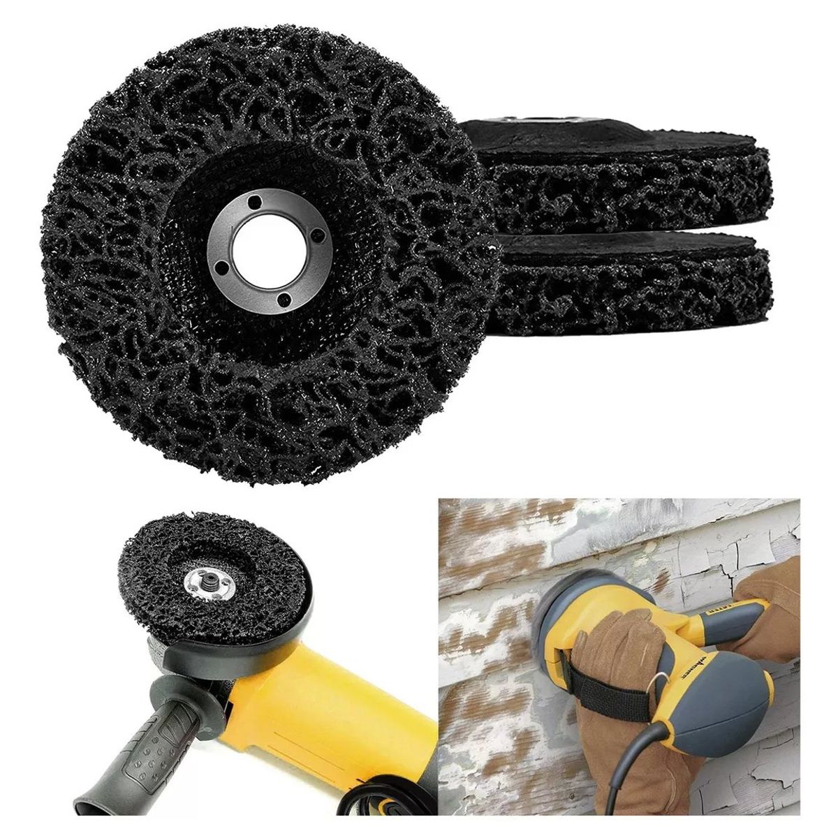 KUANGYE - 3pcs Disco Pulir Removedor Pintura Oxido 45inch 115mm Esmeril