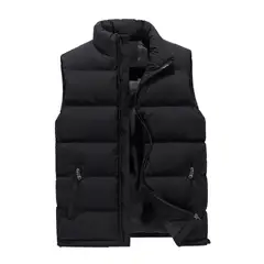 TIOZONEY - Chaqueta Sin Mangas Ripstop Liviana De Varon-Negro