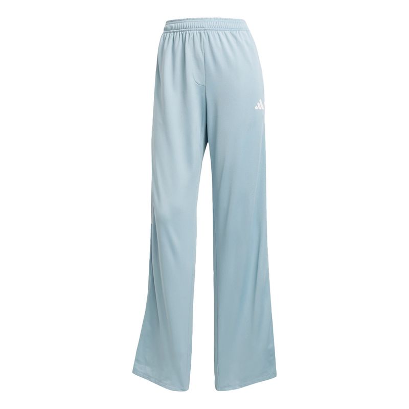 ADIDAS - Pantalón Wide Leg Malla Elástica Tiro Cut Tres Tiras
