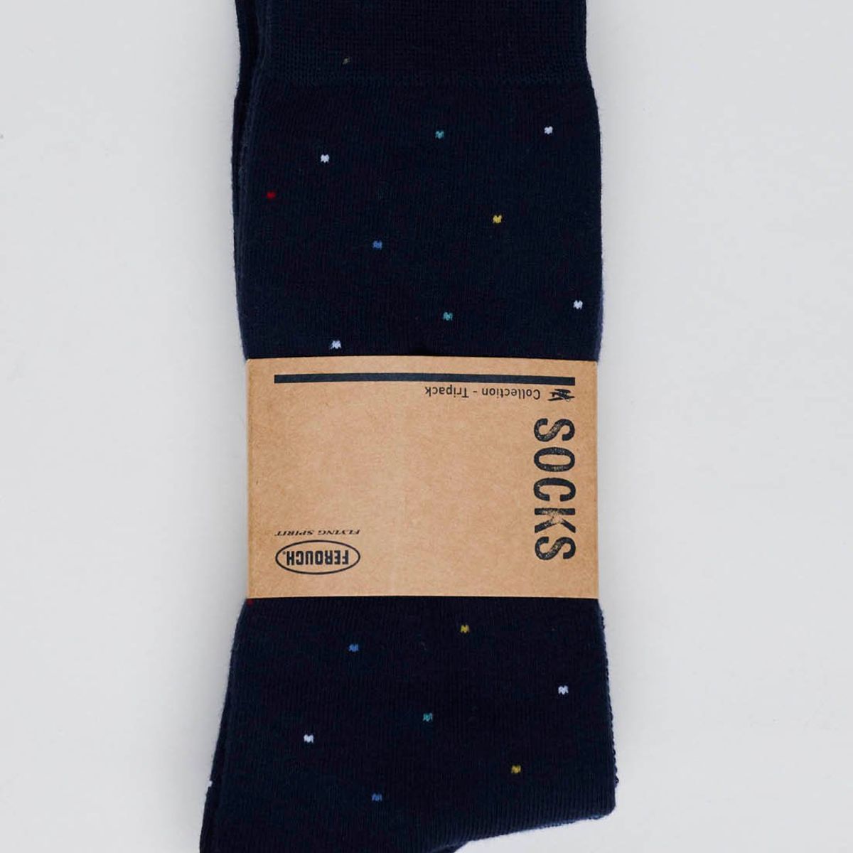 FEROUCH - Tripack Calcetín Kansas Fr Azul Ferouch