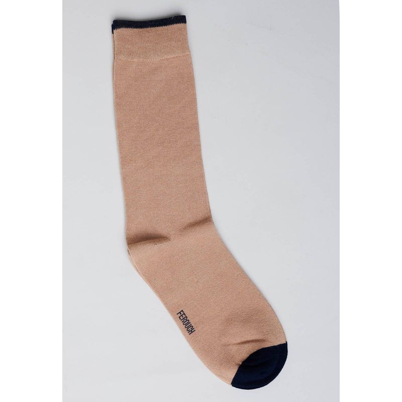 FEROUCH - Calcetín Básico Fr Beige Ferouch
