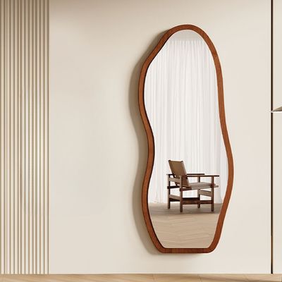 Imagen 2 del producto Espejo Irregular Cuerpo Entero Nogal 170x70cm Madera