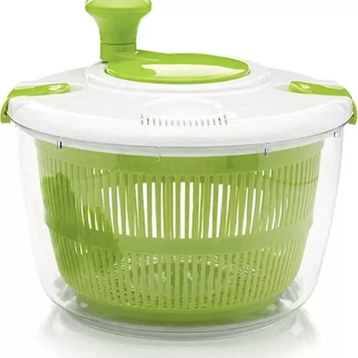 GENERICO - Centrifuga Secador De Lechuga Frutas Salad Spinner Color Verde