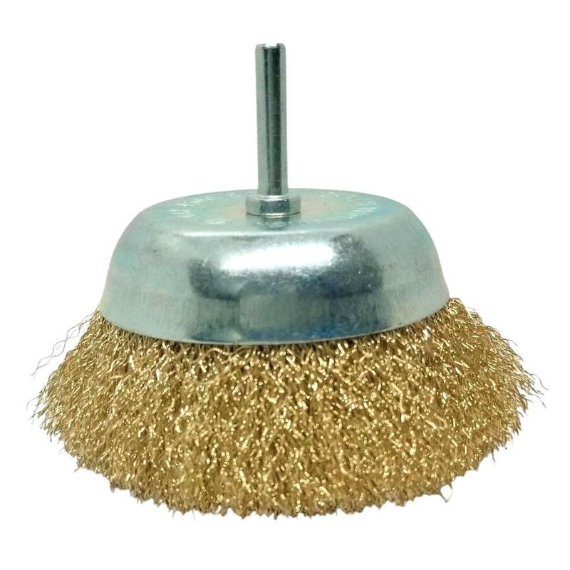 GEN - Disco Escobilla Alambre Acero Chascon Cerdas Metal Pulido Oxido Pintura Taladro