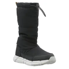 HUSH PUPPIES - Bota Cuero Burford Niño Negro