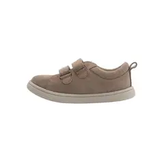 HUSH PUPPIES - Zapatilla Cuero Hobart Niña Café