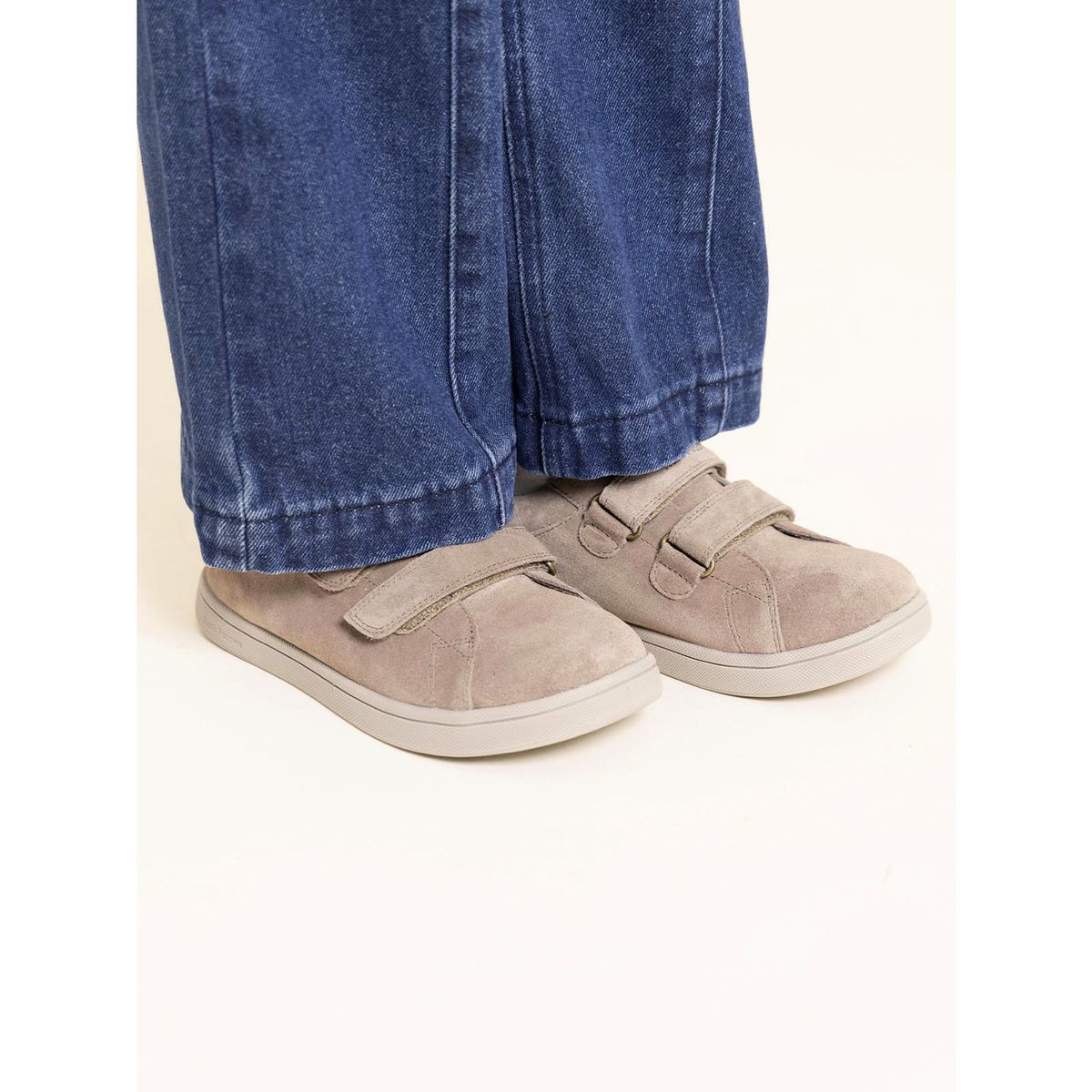 HUSH PUPPIES - Zapatilla Cuero Hobart Niña Café HUSH PUPPIES