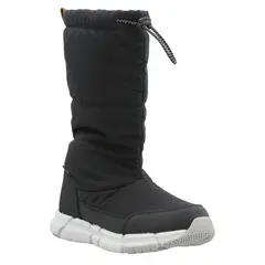 HUSH PUPPIES - Bota Cuero Burford Niño Negro