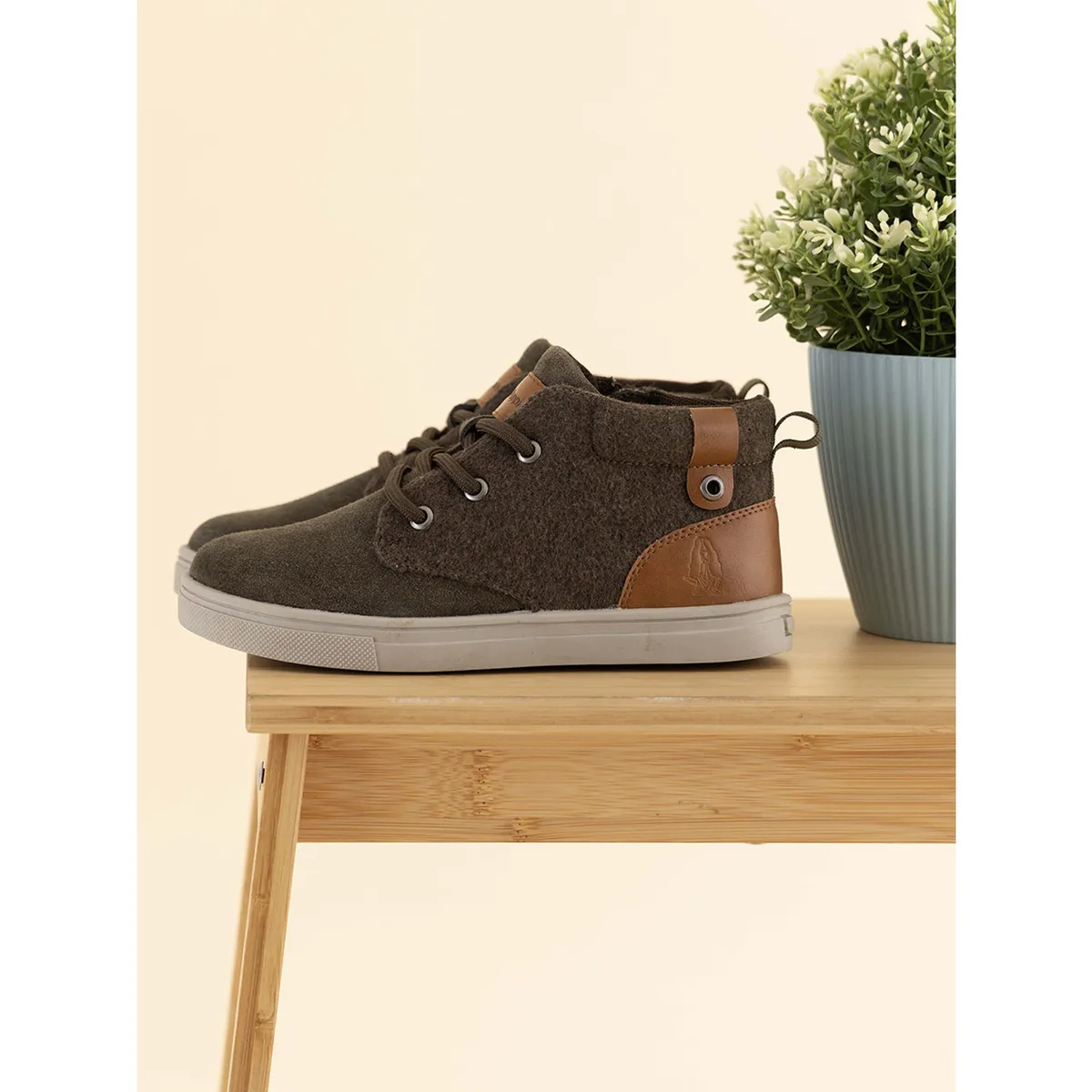 HUSH PUPPIES - Botin Connor-K Niño Verde HUSH PUPPIES