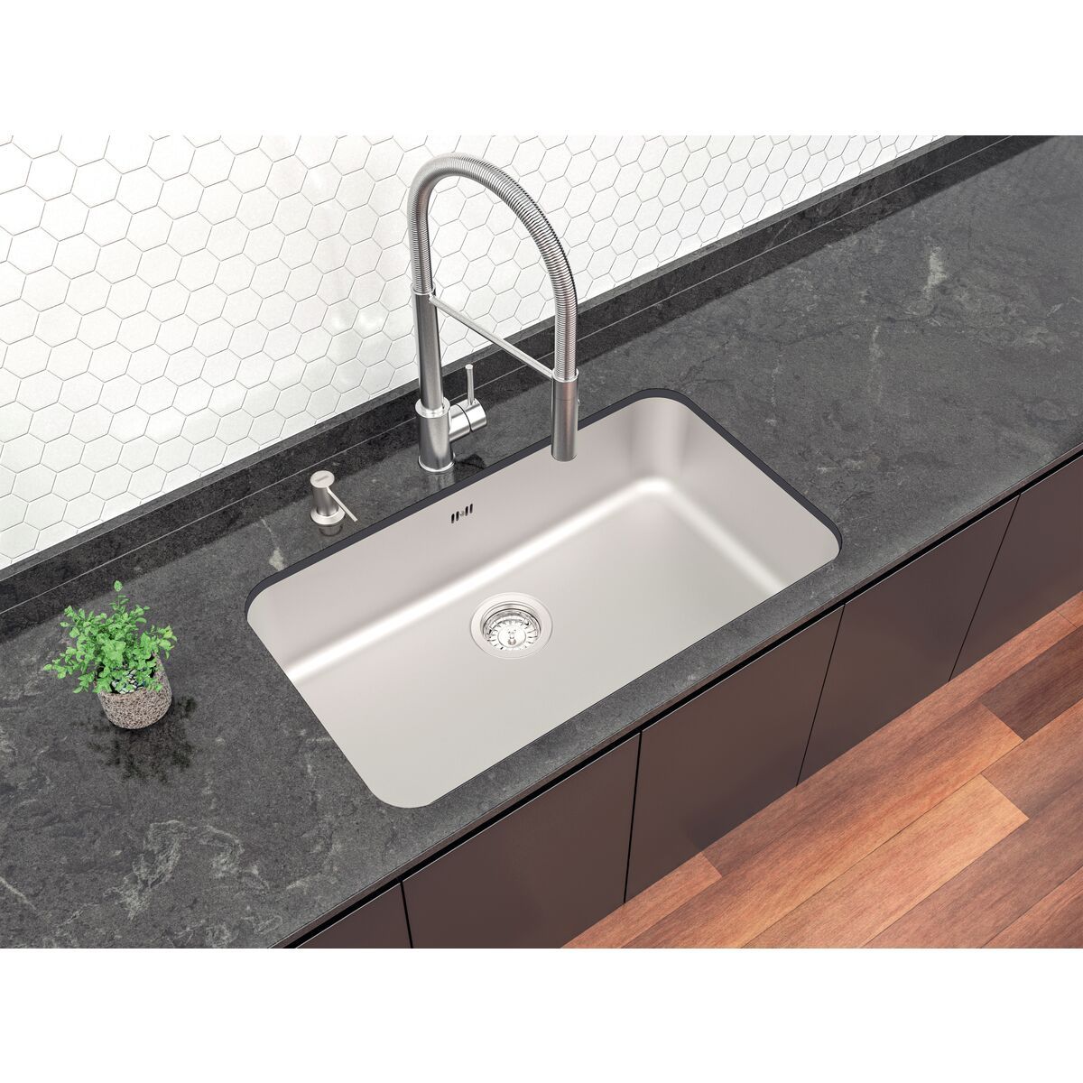 TRAMONTINA - Cubeta Bajo Poner Tramontina Dora 70x40 en Acero