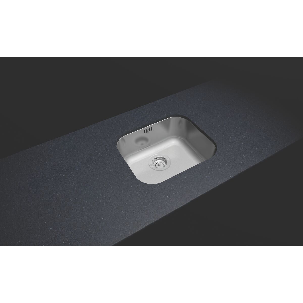 TRAMONTINA - Cubeta cocina bajo cubierta acero 40x34 cm Satinada