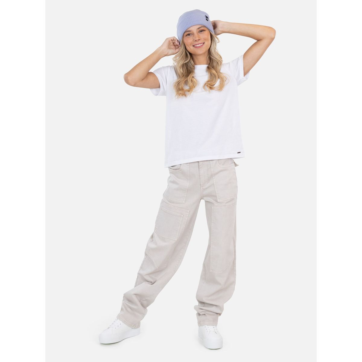 MAUI AND SONS - Jeans Turbo Beige Mujer Maui And Sons - Beige