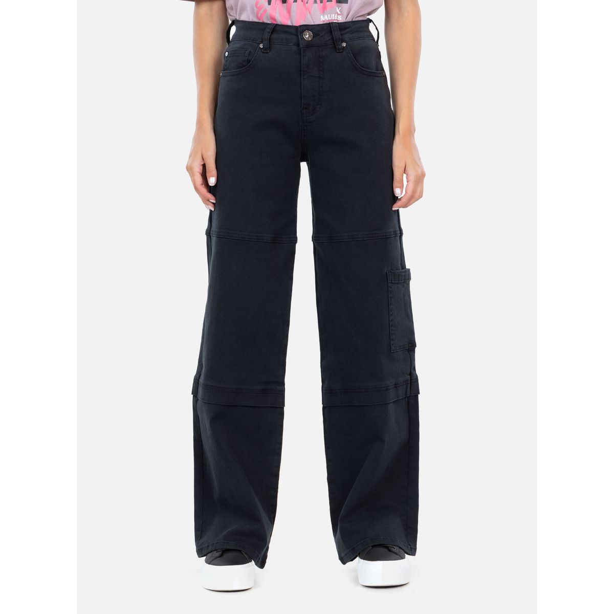 MAUI AND SONS - Jeans Rush Negro Mujer Maui And Sons - Negro