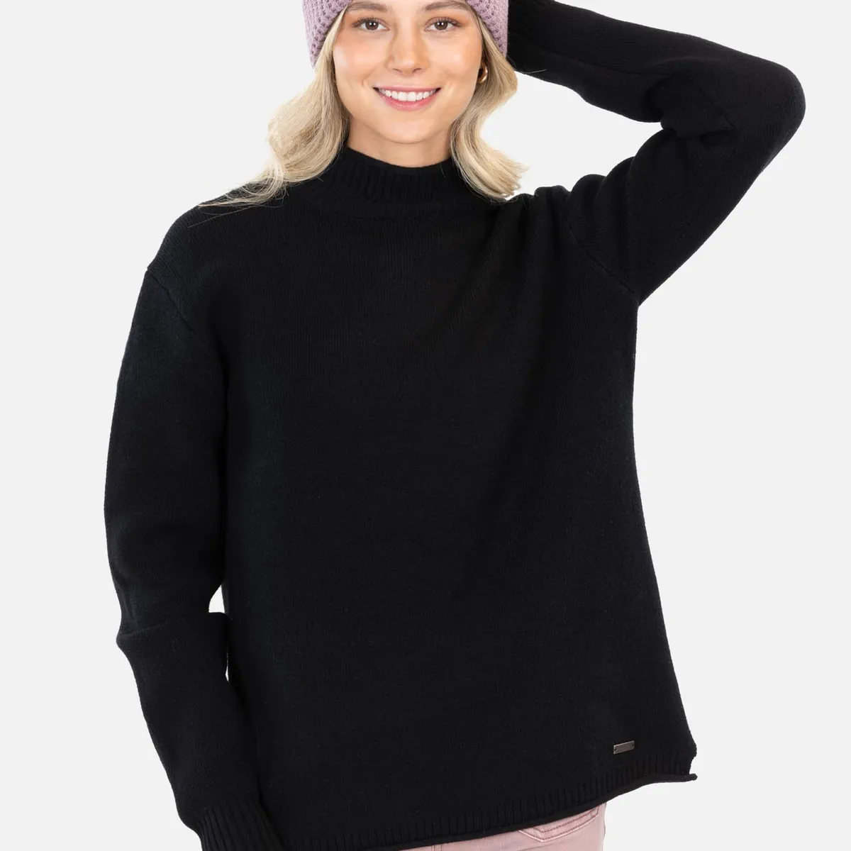 MAUI AND SONS - Sweater Tikiya Negro Mujer Maui And Sons - Negro