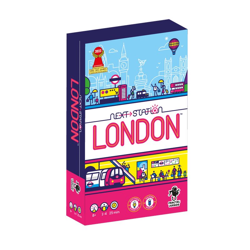 FRACTAL - Next Station: London Juego de Mesa