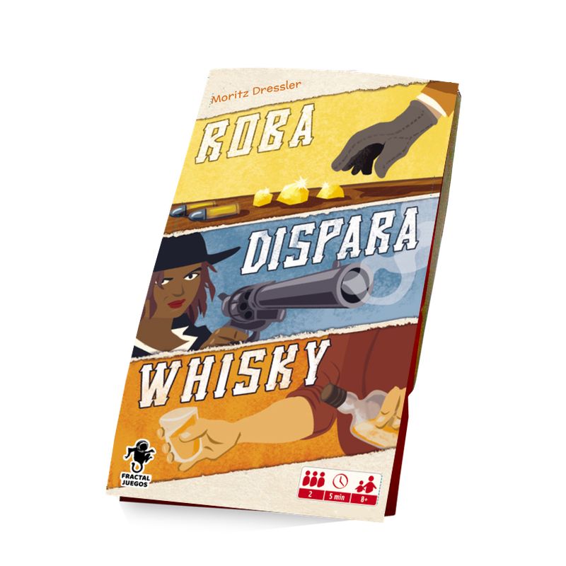 FRACTAL - Roba Dispara Whisky Juego de Mesa