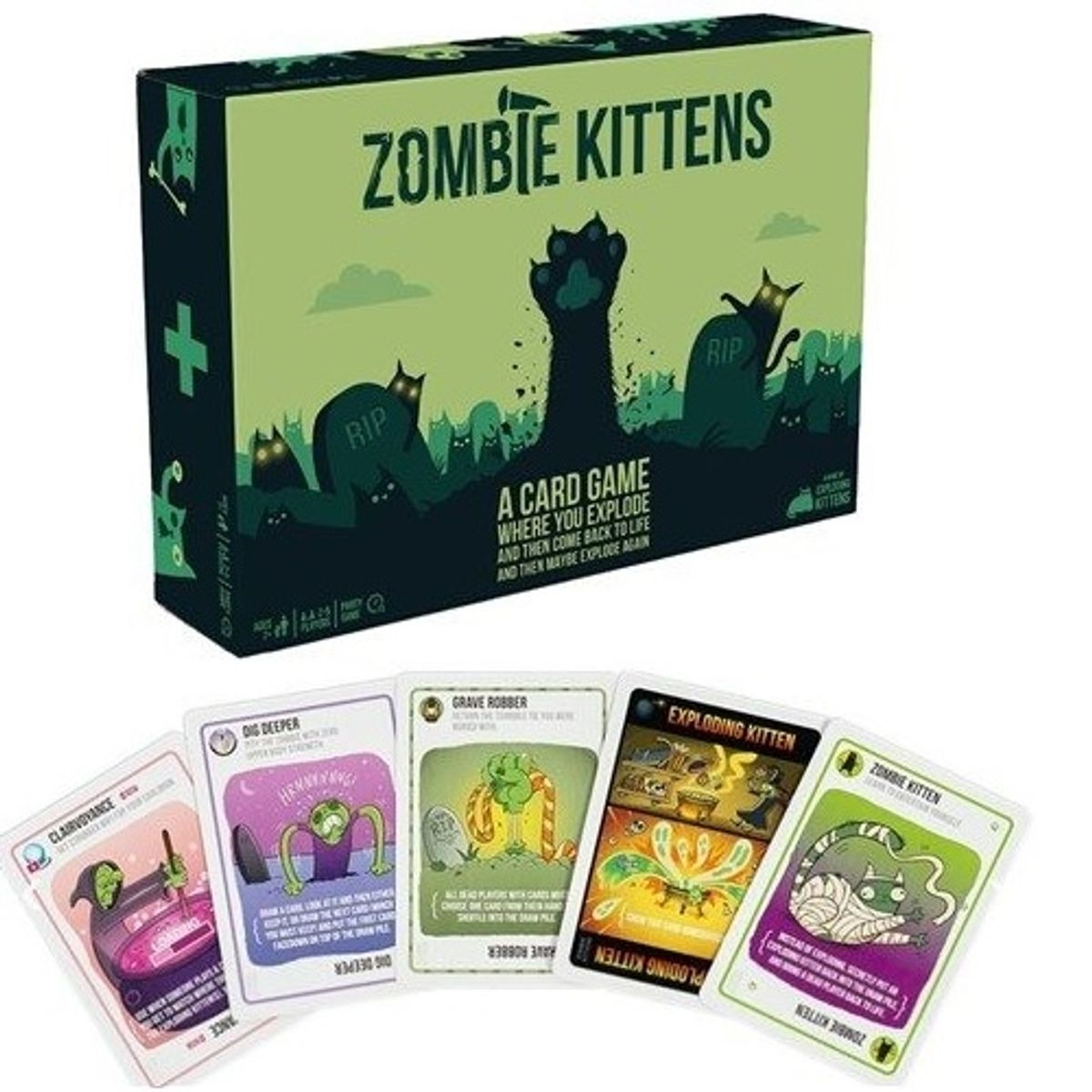GENERICO - EXPLODING KITTENS EKIEK10ES ZOMBIE KITTENS
