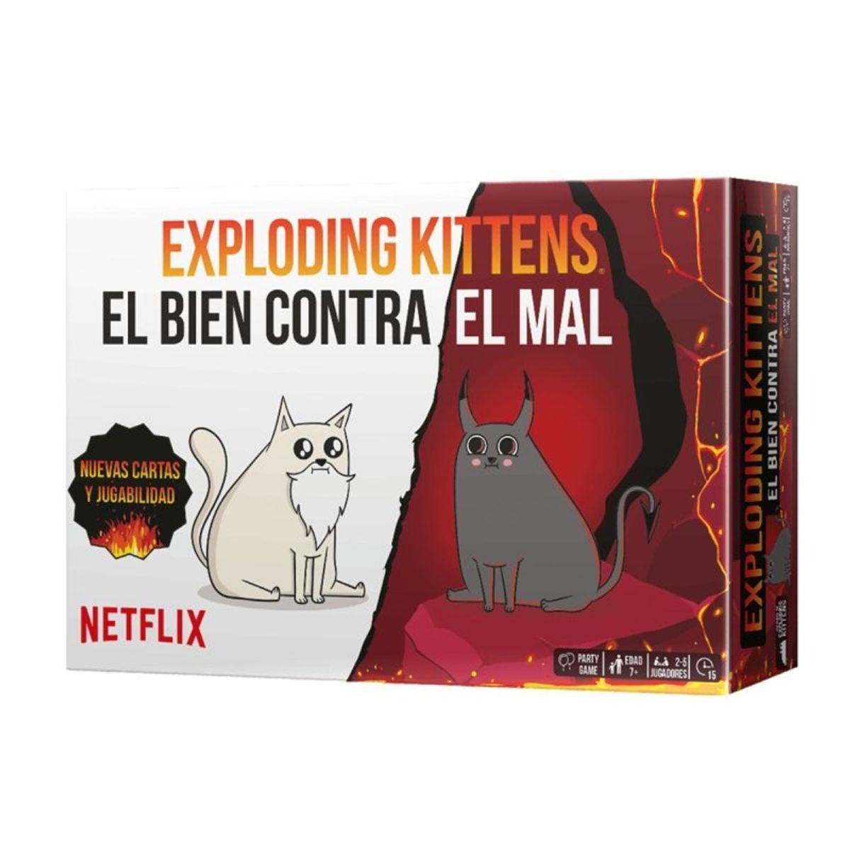 GENERICO - EXPLODING KITTENS EKIEK12ES EXPLODING KITTENS EL BIEN CONTRA