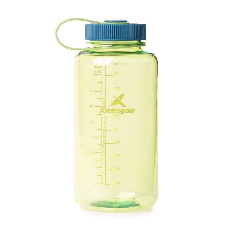 ANDESGEAR - Botella De Tritán 1L Unisex Adulto Verde