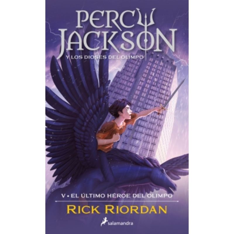 PENGUIN RANDOM HOUSE - Libro El Último Héroe Del Olimpo (Percy Jackson 5)