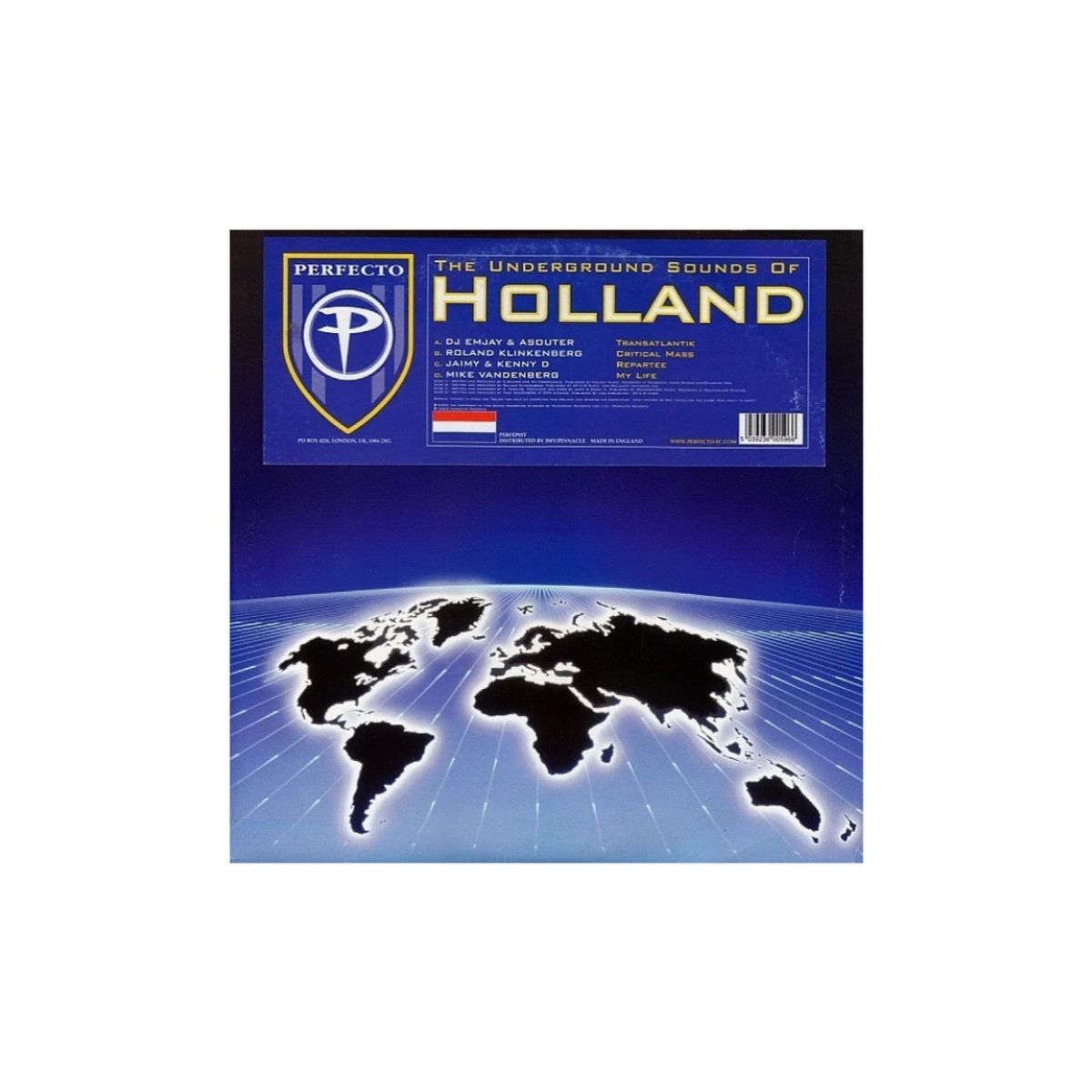 GENERICO - Various  The Underground Sounds Of Holland Vinilo VG+.