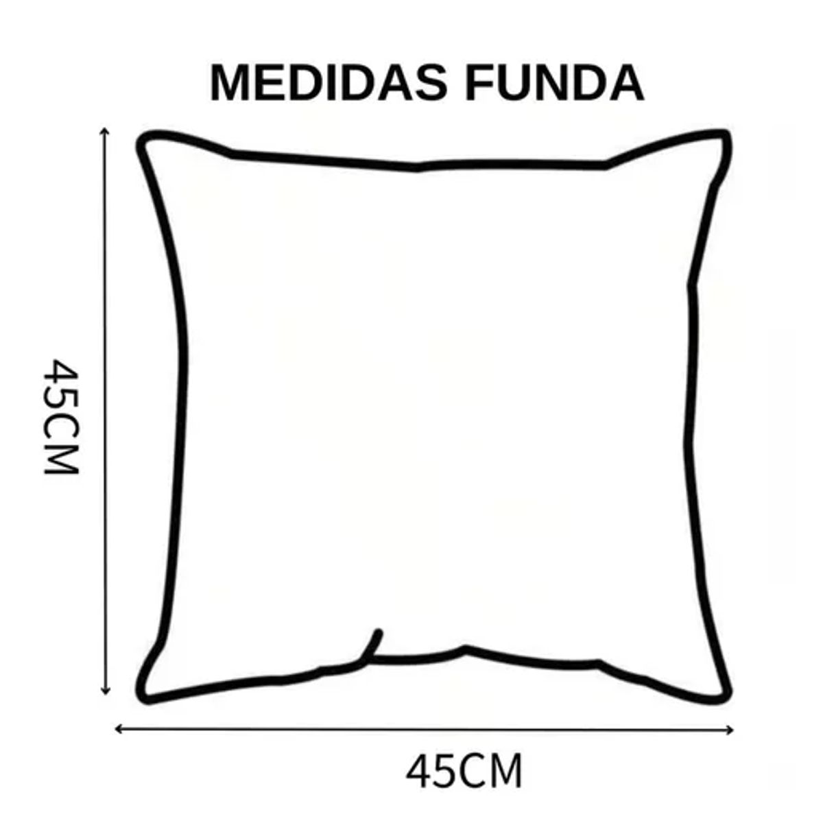 GENERICO - Pack 2 Fundas de Cojines Terciopelo con Pompones 45x45 cm Azul Marino