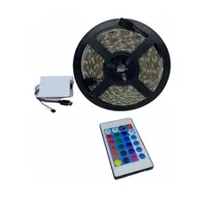 GENERICO - Tira Cinta Led Multicolor Rgb Luz 5050 con control remoto