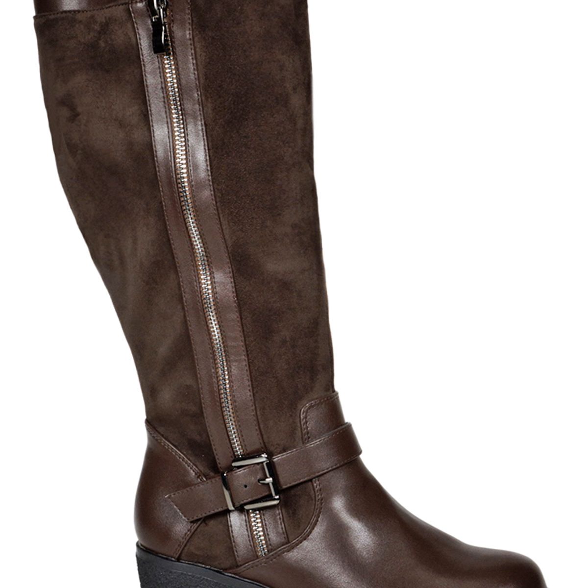 BEGOÑA - Bota Mujer Alfia Café Ancho XL BEGOÑA